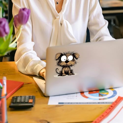GLOBLELAND 18 Sheets Crazy Animals Rub on Transfer for Glass Bottle UV DTF Cup Wraps Funny Cat Dog Bird Transfer Stickers Home Decals for Vase Porcelain - style: Crazy Animals