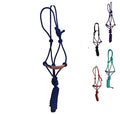 Majestic Ally Poly Braided Patriotic Nose Poly Rope Halter and 10' Matching Lead - color: Royal Blue