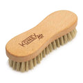 KONEX Nylon Fiber Economy Utility Cleaning Hand Brush | Heavy Duty Hand-Held Scrub Brush Stiff Bristles | Wooden Body, Ideal Scrub Brushes for Cleaning (Peanut Shaped) - size: 1 Count (Pack of 1)