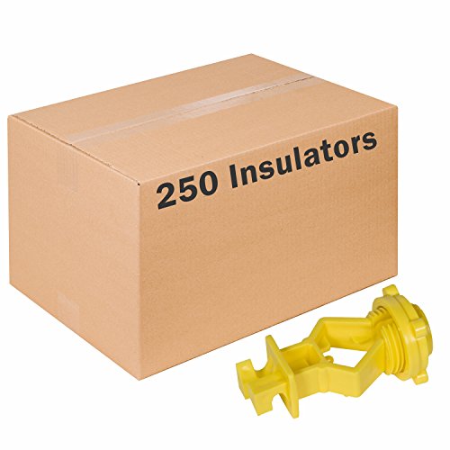 Fi-Shock Zareba Systems ITSOY-Z Z T-Post Insulator, 250 Pack