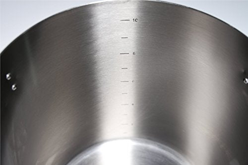 Northern Brewer Stainless Steel MegaPot Brew Kettle w/Valve, 10 Gal - size: 40 Quarts