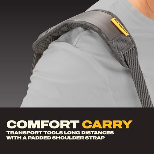 DEWALT Tool Bag, Water Resistant, Hard Bottom, 20-inch, Professional Tool Tote with Organization (DWST560104) - style: 20" Open Mouth Tool Bag