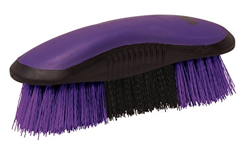 Weaver Leather Dandy Brush, Purple/Black, Medium