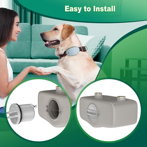 Dog Collar Batteries for R21 R22 R51 and Microlite Collar Battery, High Capacity Compatible with Invisible Fence Receiver Collar Batteries, 2 Packs Lasting Replacement Pet 3V Batteries - Gray