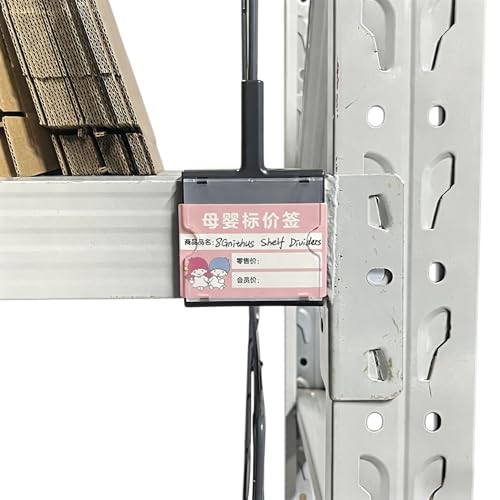20 Pcs 40 * 30CM Warehouse Iron Shelf Dividers,Cabinet Divider,Shelf Divider,Shelf Dividers,Shelves Divider,Shelves Dividers,Shelving Dividers,Double Clip Shelving Divider - color: Gray Iron Net, size: 40*30CM+【5CM】Double Clip