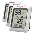 TempPro TP50 Digital Hygrometer Indoor Thermometer Room Thermometer and Humidity Gauge with Temperature Humidity Monitor(Previously ThermoPro) (Pack of 3) - size: Classic (Pack of 3)