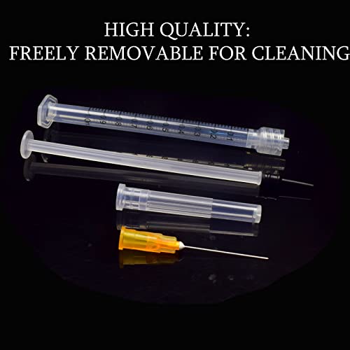 100 Pack 1ml with 25 Gauge 1 Inch Luer Lock , Individually Wrapped - style: 1ML