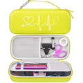 BOVKE Stethoscope Case for 3M Littmann Classic III Monitoring, Lightweight II S.E, Cardiology IV Diagnostic, MDF Acoustica Stethoscopes, Space for Nurse Essentials and Medical Supplies, Lemon Yellow - color: Lemon Yellow