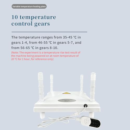 Chicken Coop Heater 20 Watts Heat Chicken Heater Energy Efficient Design Safer Than Brooder Lamps Heater for Chicken Coop