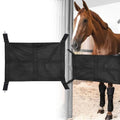 Horse Stall Guard for Horses Heavy Duty Stall Barrier with Adjustable Straps Reinforced Metal Hooks for Barn Stable Aisle Trailer Tack Room，27 Inch
