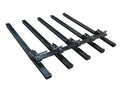 57" Debris/Manure Fork For 5' or Wider Loader Buckets, Skid Steers, Rated 3000 LB, Overall Length 60" - size: 57"