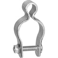National Hardware Pipe Gate Hinge, 1-5/8 in, Steel, Zinc Plated | Fits 291 and 293 Series Tubular Farm Gates; Corrosion-Resistant Finish for Pasture, Corral and Field Use - size: 1-5/8 Inch