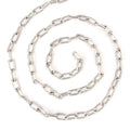 16.4 Ft 1/4 Inch Stainless Steel Chain, Heavy Duty Chain, Hanging Chain for Hanging Clothing, Decorations, Chair, Securing Gates and Fences, Anchoring Camping Equipment and More. by GENHAKON - size: 16.4 Ft 1/4 Inch
