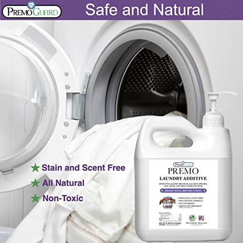 Premo Guard Bed Bug, Mite & Lice Natural Laundry Detergent Additive - size: 128 Fl Oz (Pack of 1)