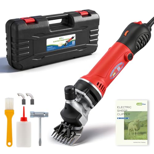 Sheep Shears Electric 1000W 3700RPM for Goat, Cattle, Alpaca & Horse