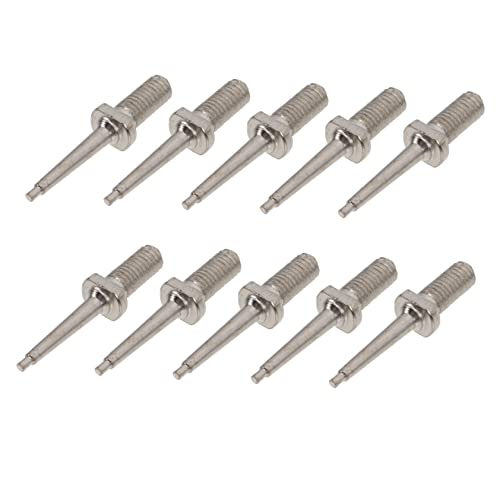 Ear Tag Needles 10 Pack 1.25 in Livestock Ear Tag Needle Replacement Pins for Cattle Pig Sheep Applicator Farm Ranch Handling Supplies