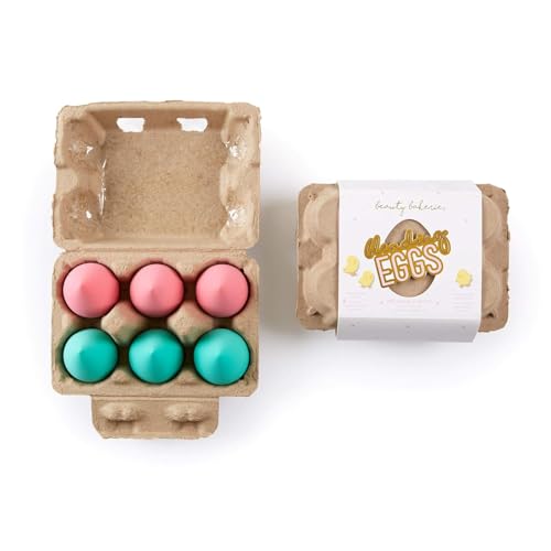Beauty Bakerie Blending Egg Beauty Sponge Cosmetic Face Make up Blender Sponge Applicator for Powder, Liquid, Foundation, Concealer and Blending, Latex Free 6 Pack Set, Pink/Turquoise - color: Pink/Turquoise