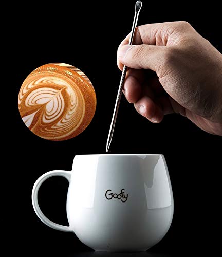 Nicunom Milk Frothing Pitcher 32oz, 304 Stainless Steel Steaming Pitchers 900ml Milk Frother Cup with Art Pen, Espresso Cappuccino Latte Art Barista Coffee Accessories (Pack of 2) - size: 32oz (Pack of 2)