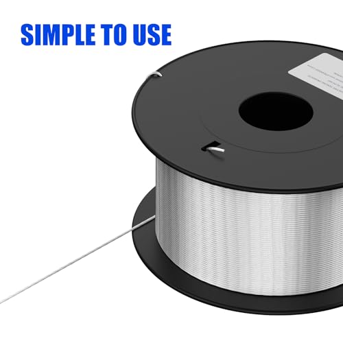 Aluminum Magnesium Alloy Wire 14 Gauge 1640ft (500m) - Diameter 1.6mm Stranded Wire for Electric Fence | High Conductivity & Durability