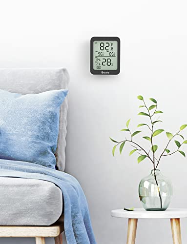 Govee Indoor Hygrometer Thermometer 3Pack H5075 with Bluetooth App Control (Pack of 2) - color: Black, size: 6 Pack