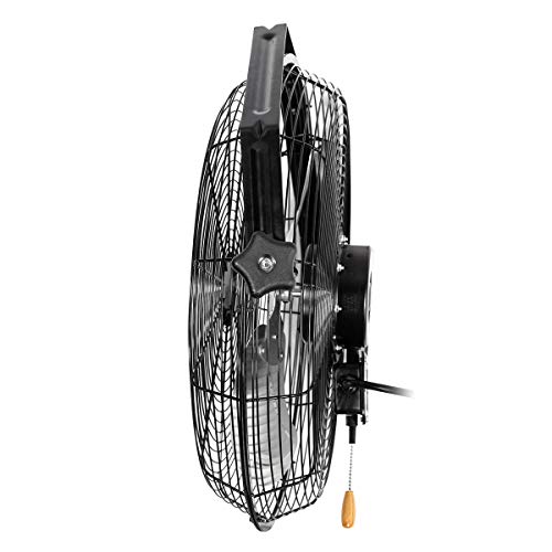 Maxx Air Wall Mount Fan | 18" Commercial Grade Fan for, Garages, Shop, Barns and Patios for Indoor Use | Easy Operation and Powerful 1,450 CFM | Residential Wall Mount - size: 18" Residential Wall Mount