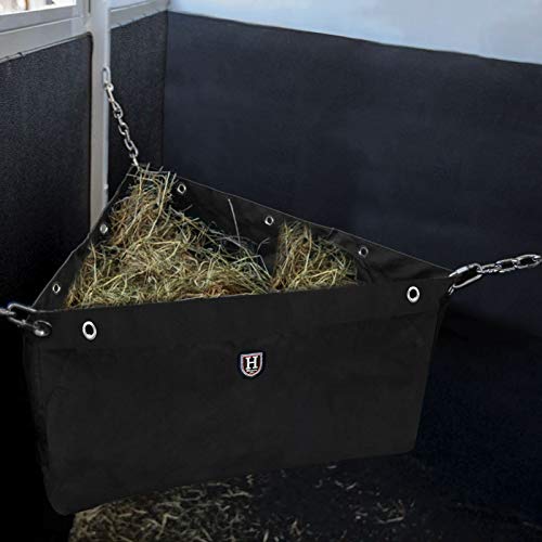 Harrison Howard Durable Easily Accessible Efficient Feeding Sturdy Deep Corner Feeder for Horses