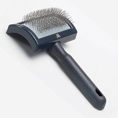 Slicker Brushes for Dog Grooming Professionals Curved Plastic Tool - Choose Size(Large) - size: Large