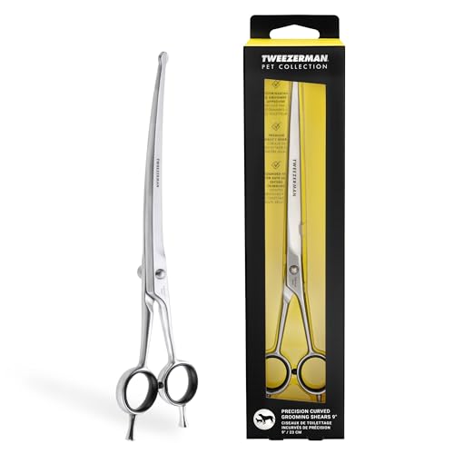 Tweezerman 9" Pet Grooming Shears-Safety Round Tips for Medium/Large Dogs - style: 9" Shears