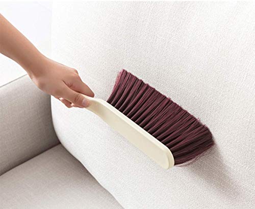 Counter Duster Bed Sheets Debris Cleaning Brush Soft Bristle Clothes Desk Sofa Duster Small Particles Hair Remover - color: B