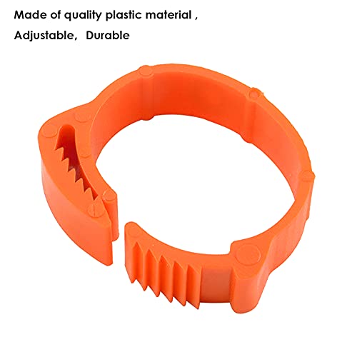 1-100 Numbers Poultry Chicken Leg Bands Clip-on Bird Adjustable Foot Label Rings for Pigeon Chicks Bantam Duck Goose