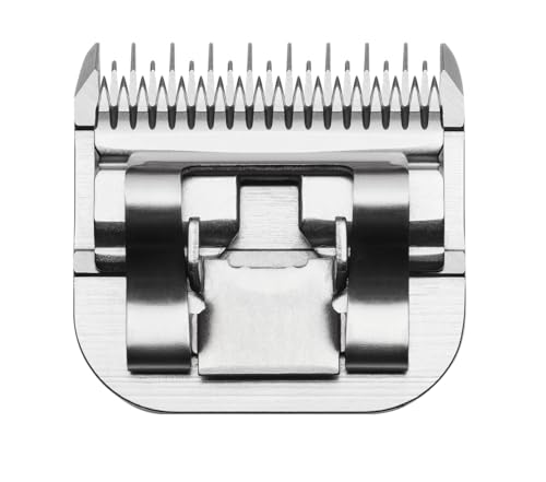 Andis 72640 UltraEdge Skip-Tooth Blade, Size 5, 1/4in Cut, Chrome | Rockwell 65 hardness, fits Andis, Conair, Oster & Wahl detachable clippers, terrier finishing - style: 5 Skip Tooth Blade (Pack of 1)