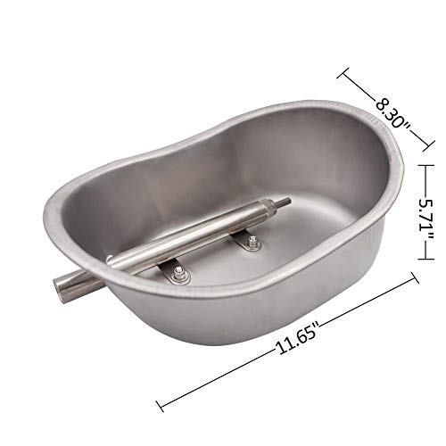 Automatic Pig Waterer Stainless Steel Pig Nipple Waterer | Durable and Rust-resistant, Wall Mounted Livestock Waterer 1/2" Thread, Suitable for Pigs, Hogs & Sows in Barns and Pens