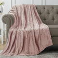Utopia Bedding Soft Fleece Bed Blanket Throw Size Rose Pink (50x60 Inch) | Microfiber Plush Warm Lightweight Breathable Cozy Blanket Anti-Static, All Season Use, Gift for Women and Men - color: Rose Pink, size: Throw (50x60 Inch)