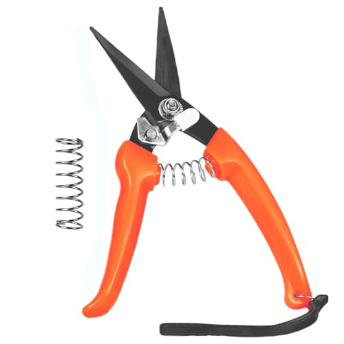8-inch Goat Hoof Trimming Scissors, a multi-purpose hoof trimmer suitable for sheep, goats and alpacas, with an anti-slip handle, a safe and precise care TooL