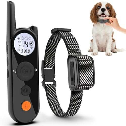 Wireless Dog Fence for Small Dogs- Up to 3500ft Adjustable Electric Fence,Waterproof Training Collar Rechargeable,Pet Containment System for Small Breed