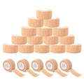 Self Adhesive Bandage Wrap, 20 Rolls Sports Tape, Self Stick Elastic Bandage Wrap, Sticky Bandage Wrap for Wrist, Feet, Ankle, Vet Wraps for Pets,Tattoo Grip Tape (1" x 78.74") - color: Khaki