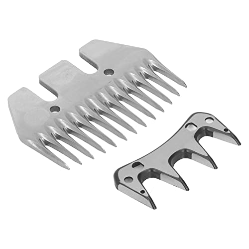 Sheep Shears Blade High Carbon Steel Straight 13 Tooth Electric Wool Cutter Goat Clipper Scissor Blade Replacement