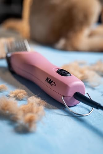 Wahl Pro Animal Thick-Curly Coat Clipper, Lightweight & Quiet, Pink | Corded Clipper for Thick and Curly Coats, Quiet 2-Speed Power, Lightweight and Ergonomic Design, Perfect for Cats and Dogs