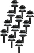 Paradise GL22627 Low Voltage Plastic 4W Path Light (Black, 12 Pack) - size: 12 Pack