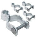 VIVIDA Chain Link Fence Female Gate Hinge, 1-5/8" Pipe Gate Hinge, 4 PCS | Galvanized Steel, For 1-5/8" OD Post, Chain Link Fence Hardware - size: 1-5/8" (4 PCS)