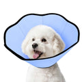 MIDOG Dog Cone Collar After Surgery, Soft Dog Cone Alternative to Stop Licking,Adjustable Elizabethan Recovery Cones for Small to Large Sized Dogs - color: Blue, size: S