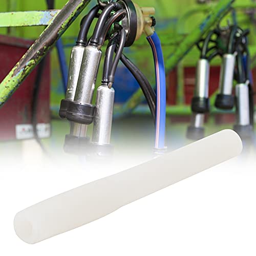 4PCS Safety Rubber Hose for Milking Machine Replacement Parts (White short milk tubes (4 in a pack)) - color: White short milk tubes (4 in a pack)