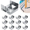 6PCS 6x6 Post Base for Concrete Heavy Duty Galvanized Post Anchor Base | Adjustable Wood Post Bracket Kit with 1" Standoff for Deck Patio/Gazebo/Pergola - style: Without Accessories