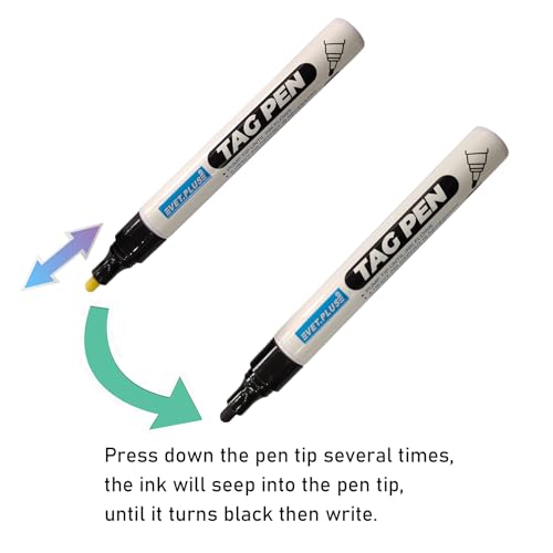 VET.PLUS Ear Tag Marking Pen With Special Strong Penetration Ink Waterproof Writing Long Lasting and Not Fade for Cattle Ear Tag (1)