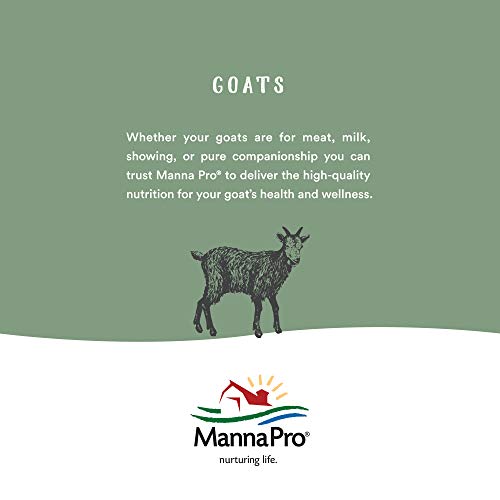 Manna Pro Goat Kid Milk Replacer with Opti-Gut, 4 lb Bag | High-Protein Milk Replacer, Opti-Gut Digestive Support, Easy-to-Mix Formula, Supports Healthy Kid Goat Growth - size: 4 Pound (Pack of 1)