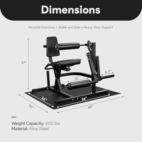 BalanceFrom Strength Training Machine, Adjustable Multifunctional Fitness Equipment for Home & Gym - style: Adjustable Leg Extension