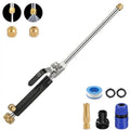 Hydro Jet High Pressure Power Washer-Magic Power Washer Extendable Wand,Flexible Water Hose Universal Nozzle,Gutter Patio Car Pet Window Cleaning (18inch-Back) - color: 18inch-back