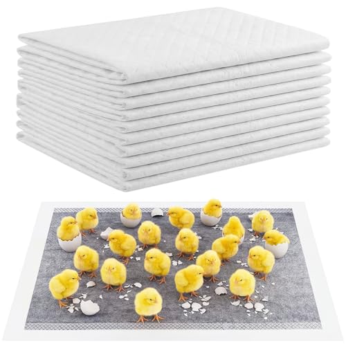 Hatchling Liners for Little Red Chicken Barn Pack 15, Chick Brooder Pads Absorbent, Leakproof Bedding for Baby Chicks, Ducklings