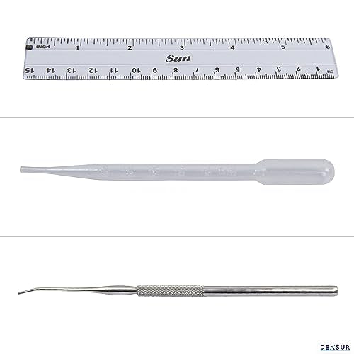 Dissection Kit for Biology Lab & Anatomy - Stainless Steel Scalpel Knife Set for Medical & Veterinary Students, KIT1019-7 Pcs - style: KIT1019 - 7 Pcs