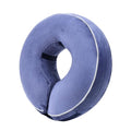 Inflatable Reflective Dog Cone Collar Alternative After Surgery,Doggie Recovery Dount Neck Ecollar,Adjustable Soft Dog Cone Collar for Small Medium Large Dogs (Blue, L) - color: Blue, size: Large（14"-16"）